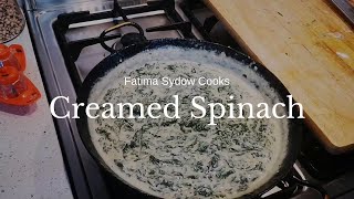 CREAMED SPINACH [upl. by Yecnahc303]