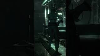 Resident Evil HD Tyrant Boss Fight re residentevil gaming short [upl. by Arednaxela217]