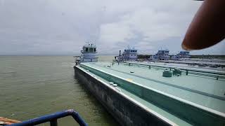 TOWBOAT FLEET WORK SOUTHEAST TEXAS 42924 [upl. by Jovia]