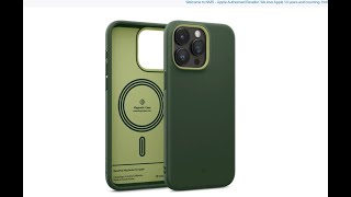 NMS Review Spigen Nano Pop Mag iPhone 15 Pro Max Avo Green [upl. by Nylacaj91]