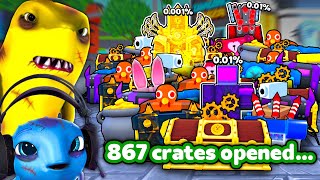 Opening Crates Until I Unbox EVERY 001 Unit in Toilet Tower Defense [upl. by Elleirda56]