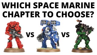 Which Space Marine Chapter to Choose in Warhammer 40K 10th Edition [upl. by Atirrehs]