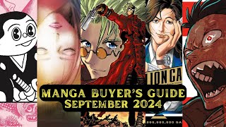 Manga Buyers Guide  September 2024  Trigun is FINALLY Here [upl. by Enelkcaj146]