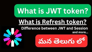 What is JWT token in Teluguweekendcodingintelugu [upl. by Aynwad]