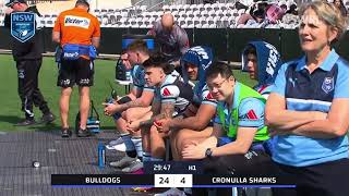 Highlights  Jersey Flegg Cup Qualifying Final  Bulldogs v Sharks [upl. by Aniraad144]