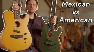 What Cant This Guitar Do  Player Series Acoustasonic Tele Review amp Comparison [upl. by Ainahs74]