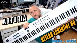 ARTURIA KEYLAB ESSENTIAL 88🎹 Pruebas Y Reviews En Español [upl. by Margret]