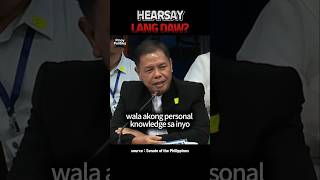 HEARSAY LANG DAW Duterte EJK WarOnDrugs [upl. by Lambart744]