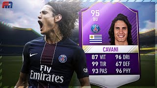 FUT17  EDINSON CAVANI 95  POTY REVIEW [upl. by Iot539]