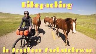 Bikepacking Gap Road in Cypress Hills Interprovincial Park [upl. by Nahij]