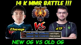 OG23savage Mirana vs FalconsATF Doom  14K MMR BATTLE SERVER EU pro Gameplay [upl. by Son]