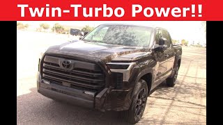 2024 Toyota Tundra iForce Max Hybrid Review [upl. by Adnirem]