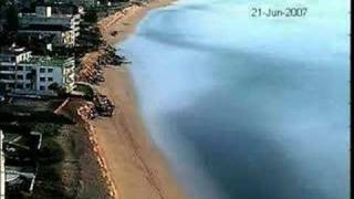 Collaroy Narrabeen Beach Erosion Time Lapse [upl. by Acirederf525]