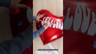 Cricut Tips  Personalizing Foil Balloon  Personalizar Globos Metalicos shorts [upl. by Arturo]