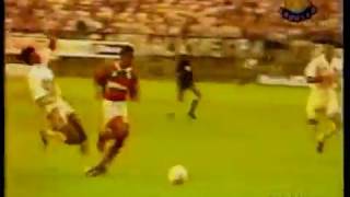 Dener  Golaço contra o Santos  Narração Silvio Luiz  1993 [upl. by Robbins520]