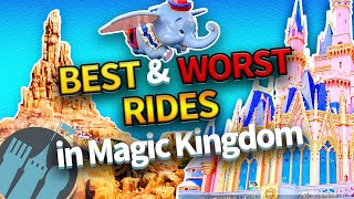 BEST amp WORST Rides in Magic Kingdom [upl. by Gibert]