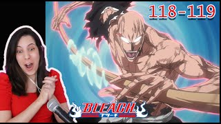 BANKAI Madarame Ikakku Bleach Episode 118 amp 119 Reaction [upl. by Natanoy385]