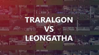 Round 12 Highlights  Traralgon v Leongatha [upl. by Celie]