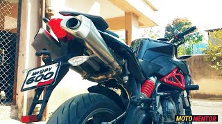 THE LOUDEST MOST INSANE BENELLI TNT 600i IXIl BIKE EXHAUST SOUND [upl. by Gemmell296]