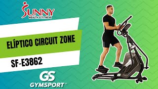 SUNNY HEALTH amp FITNESS ELIPTICO CIRCUIT ZONE SFE3862 [upl. by Raybourne283]