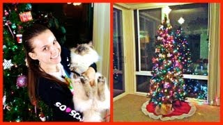 Decorating the Tree ❄ Vlogmas 9 2012 [upl. by Nova]