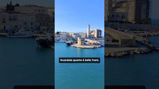 SCOPRI CON NOI LA MERAVIGLIOSA TRANI IN PUGLIA travelvlog travel mare shorts [upl. by Ivana]