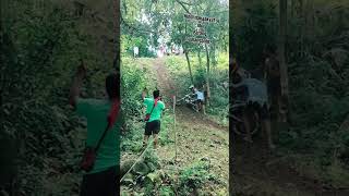 Two attempts Hindi pa rin NAKAAKYAT si IDOL shortvideo uphillsection highlights dirtrace [upl. by Kev]