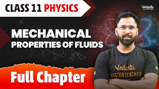 Mechanical Properties of Fluids Class 11 Full Chapter  Class 11 Physics Chapter 9  Anupam Sir [upl. by Innob]