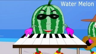 Water melon  Fruit Rhymes  English [upl. by Aonian]