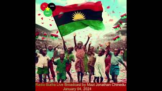 Radio Biafra Live Broadcast by Mazi Jonathan Chinedu January 04 2024 [upl. by Dorinda]