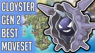 Cloyster Gen 2 Best Moveset  Cloyster Best Moveset Moves Pokemon Gold Silver Crystal [upl. by Major]