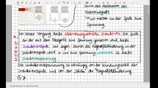 Das Induktionsgesetz anwenden  Magnetismus 11 von 15 [upl. by Hsihsa]