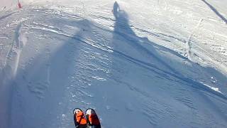 Sierra Nevada between sun and snowflakes freeride [upl. by Oiuqise]