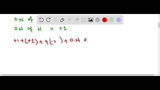 Determine the oxidation number of the boldface element in these substances and ions a CaC… [upl. by Drawoh]