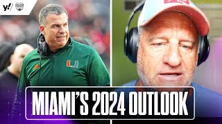 🏈 Will MIAMI have a big season  College Football Enquirer  Yahoo Sports [upl. by Hola309]