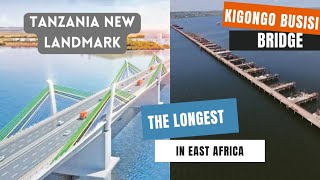 KIGONGO BUSISI BRIDGE Why Tanzania is Building the Longest Bridge in East Africa [upl. by Gerti]