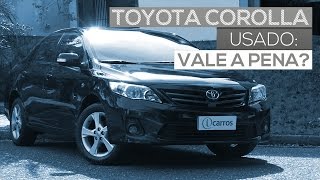 Toyota Corolla usado vale a pena comprar [upl. by Raphael204]