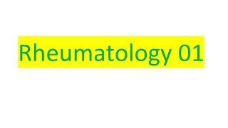 Lecture 15 I Rheumatology 1  FCPSPart1MedicinePreparation  Davidson [upl. by Ewer47]