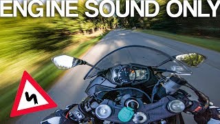 Kawasaki Ninja ZX6R Akrapovic sound RAW Onboard [upl. by Lehteb621]