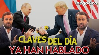 Claves del día Trump ya ha hablado con Putin Europa ante el precipicio y Bitcoin y dólar reinan [upl. by Ylac]