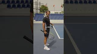 You should NEVER recover in the middle of the court Did you know this tennis tenniscoach [upl. by Anjela]