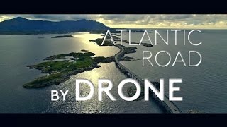 Atlantic Road by drone Worlds most beautiful road [upl. by Ysak956]