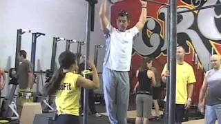 CrossFit  Kipping Pullup Step 4 [upl. by Erdnua]