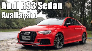 Audi RS3 Sedan 2018  Avaliação  Falando de Carro [upl. by Morgen]