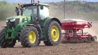 John Deere 6210r Direct drive Horsch Co3  FULL HD 2014 [upl. by Scheider16]