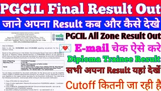 PGCIL DT RESULTPGCIL DT All Region ResultPGCIL DT Final Result OutPGCIL DV Date Out pgcil2024 [upl. by Eisenberg]