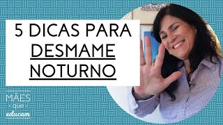 5 Dicas Para Desmame Noturno [upl. by Demetris583]