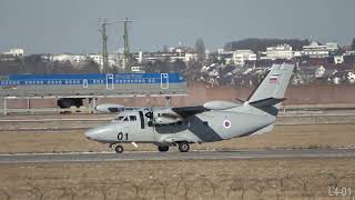 Aircraft Industries LET 410 SLOVENIAN AIR FORCE L401 [upl. by Balliett]