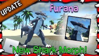 ROBLOX  Furana  🦈New Shark Morph 18  1080HD [upl. by Tyson437]