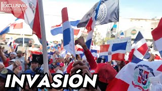 Dominicanos vuelven a las calles contra ilegales Haitianos y pacto con Países Bajos [upl. by Annehcu161]